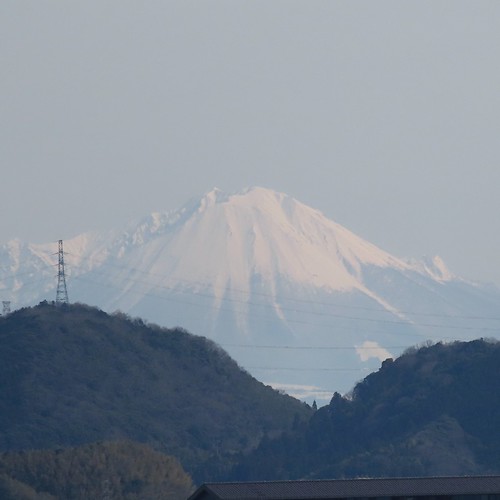 松江城本丸から見る大山（伯耆富士） | Flickr