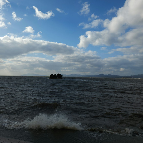 今日の宍道湖（波高し） | Flickr