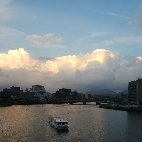 大橋川 from 宍道湖大橋 | Flickr