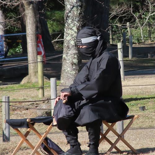 lonely ninja in Matsue castle | Flickr