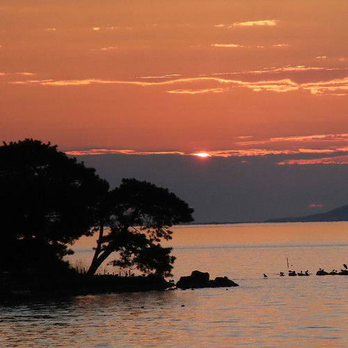 今日の宍道湖（日没） | Flickr
