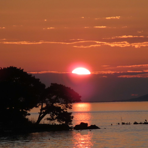 Today's lake Shinji-ko (sunset) | Flickr