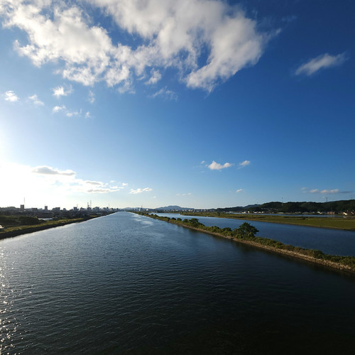 大橋川 from 縁結び大橋 | Flickr