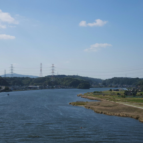 大橋川 from 中海大橋 | Flickr