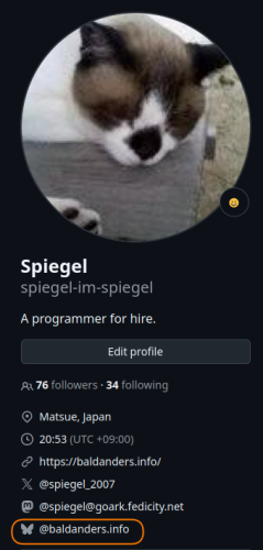 GitHub Profile