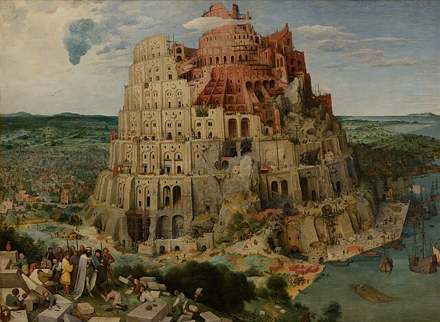 File:Pieter Bruegel the Elder - The Tower of Babel (Vienna) - Google Art Project.jpg - Wikimedia Commons