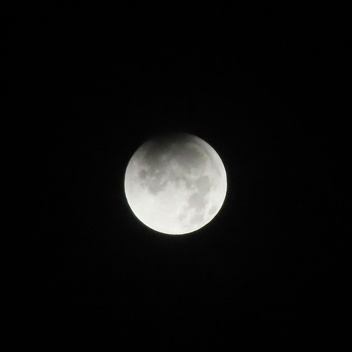 欠け始めてきた (Total Lunar Eclipse, 2025-09-08 JST) | Flickr