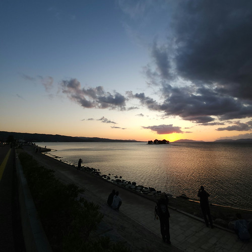 宍道湖 夕景（嫁ヶ島） | Flickr