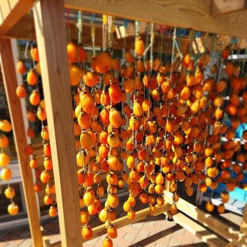 吊し柿のまま売ってる（道の駅本庄） | Flickr