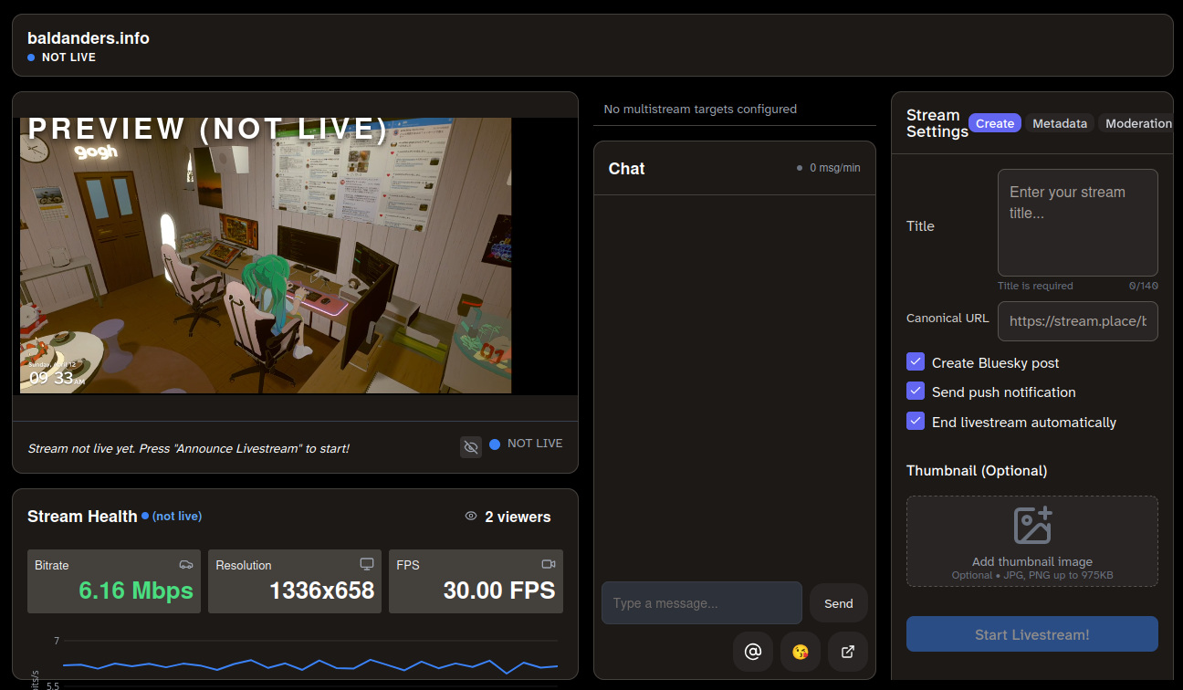 Live Dashboard