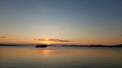 今日の宍道湖(嫁ヶ島 日没後) | Flickr