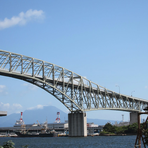 境水道大橋と大山 | Flickr